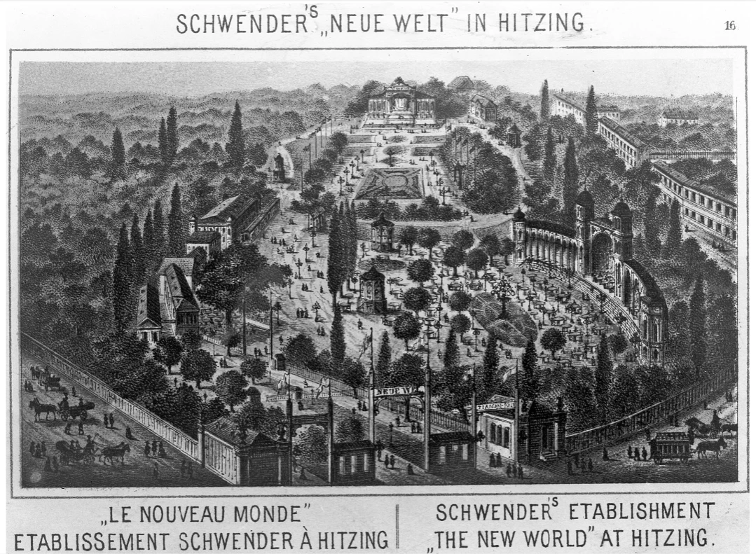 Schwenders neue Welt in Hietzing, Quelle: ÖNB